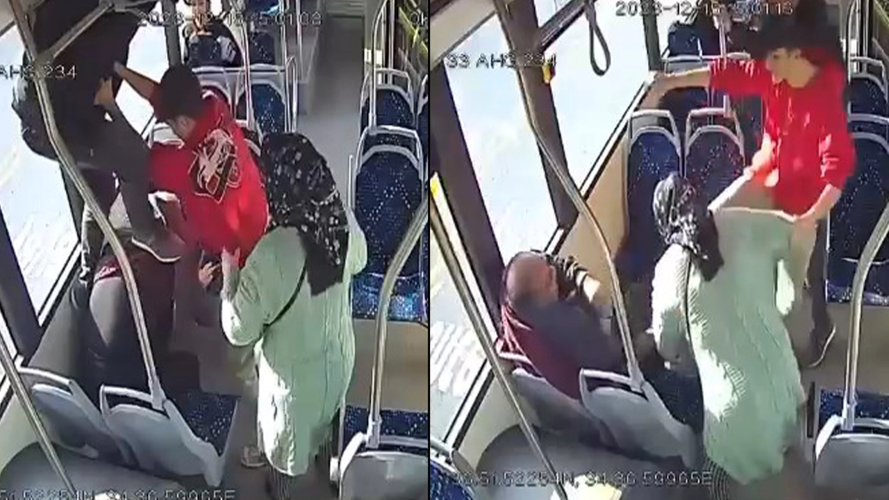 Otobüste yaşlı çifte saldırıda flaş gelişme: Okul müdüründen sonra oğlu da tutuklandı