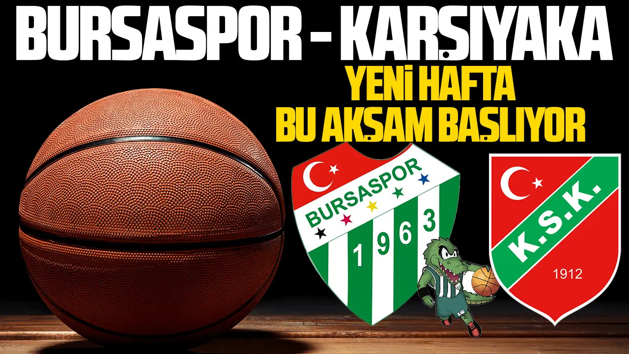 Bursaspor İnfo Yatırım'ın konuğu Pınar Karşıyaka
