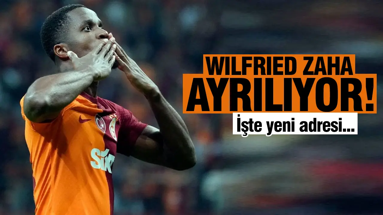 Wilfried Zaha'nın Galatasaray kariyeri sona erdi! Transfer olacak... İşte yeni kulübü
