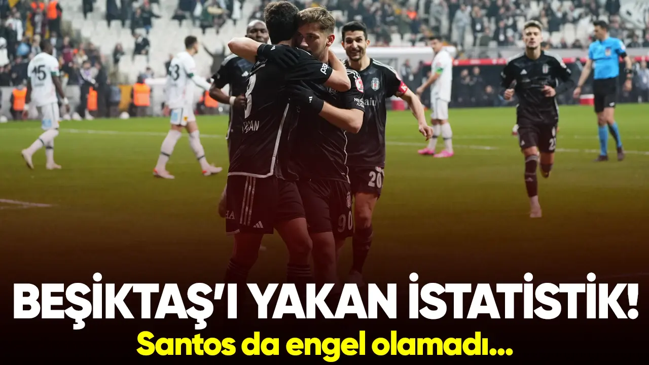 Beşiktaş çok geride kaldı! Şampiyonluğun anahtarı iki istatistikte fark yedi