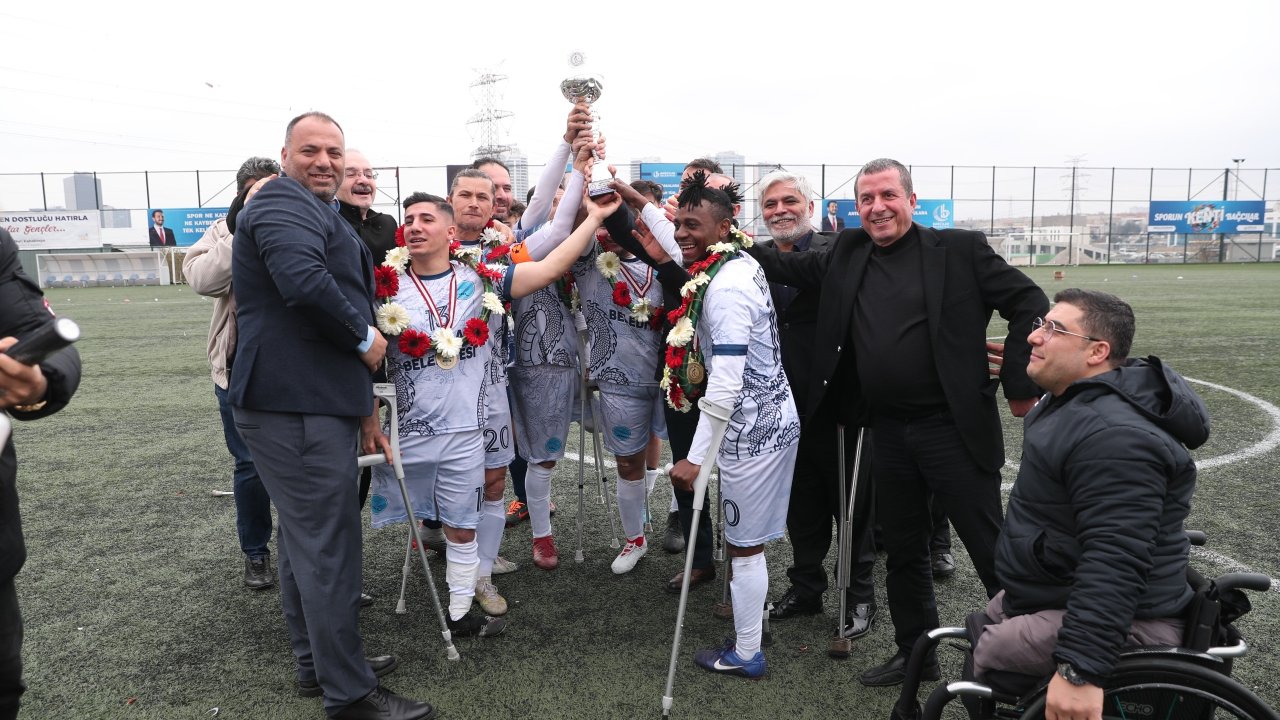 Bağcılar Ampute Futbol Takımı şampiyon oldu