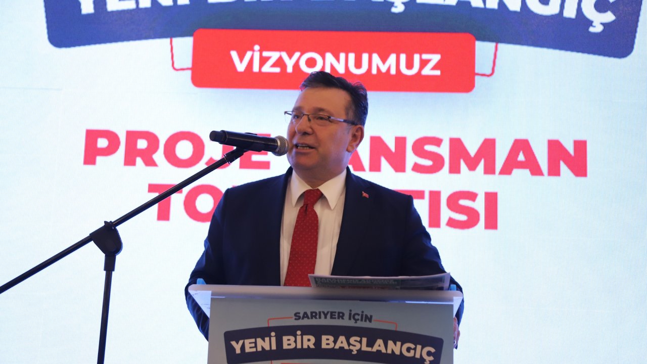 CHP Belediye Başkan Adayı Mustafa Oktay Aksu, Sarıyer için yeni başlangıç vizyonunu açıkladı