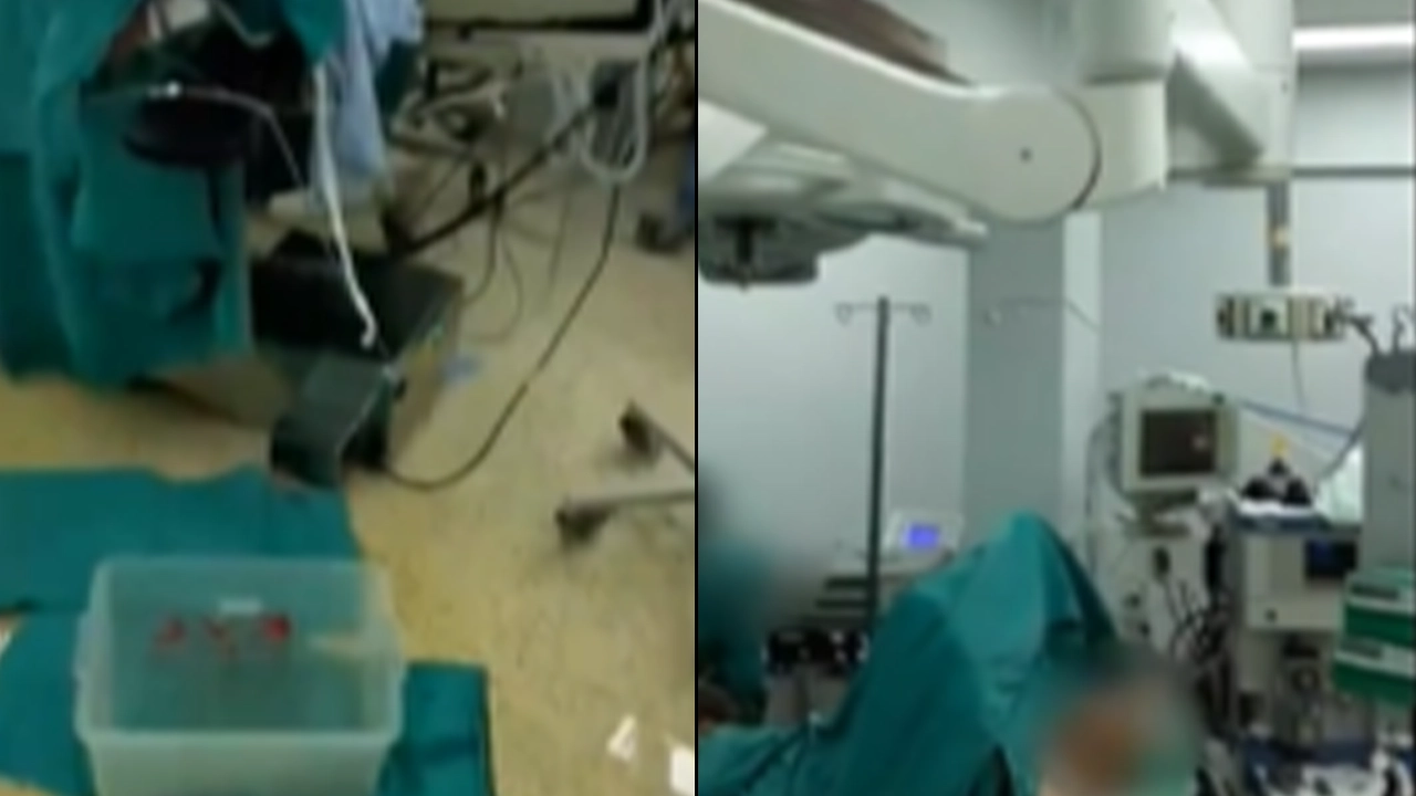 Devlet hastanesinde 'skandal': 'Tavandan su akarken ameliyat yapıldı'