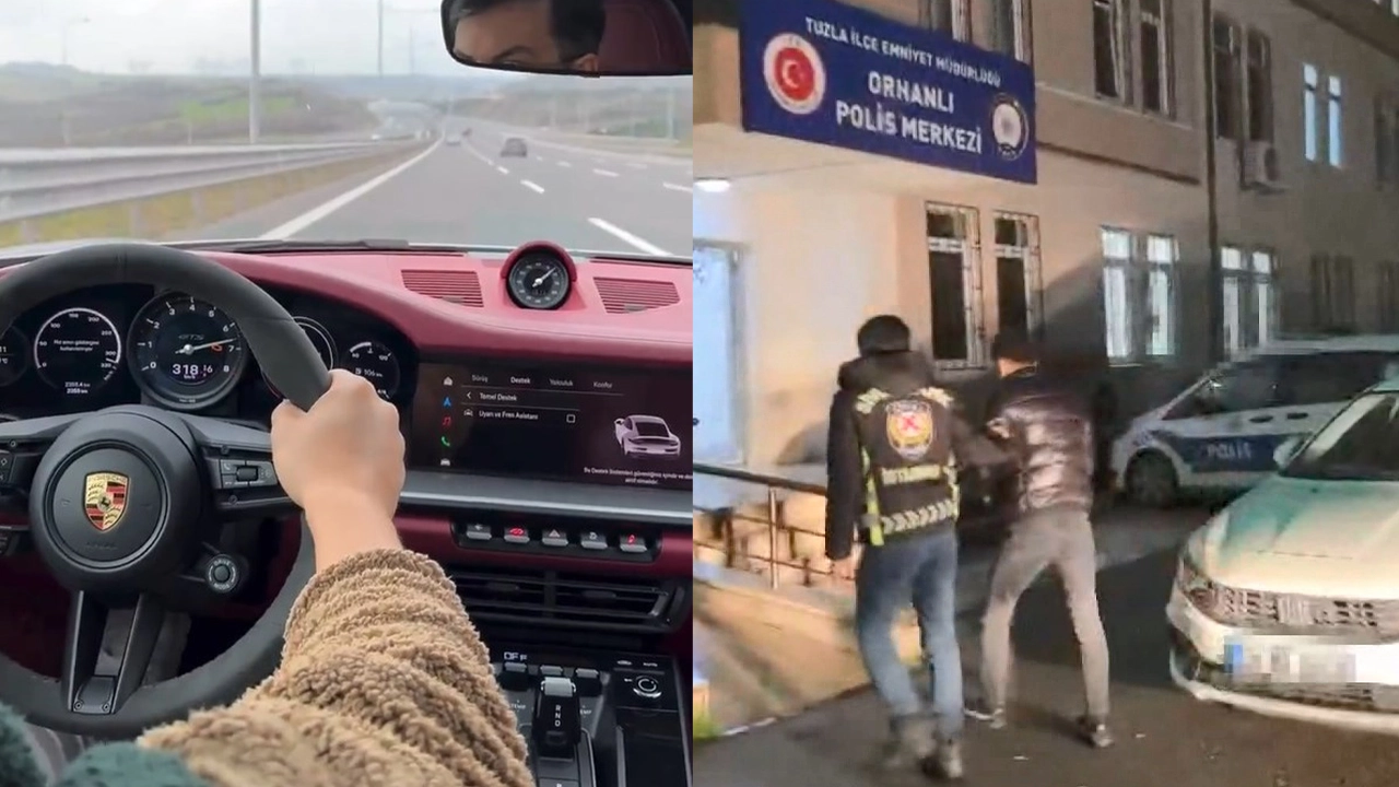 Aracıyla 317 kilometre hız yapıp sosyal medyadan paylaştı: O sürücüye ceza yağdı