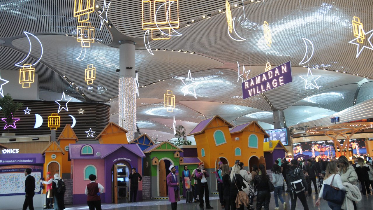 İstanbul Havalimanı'nda Ramazan heyecanı