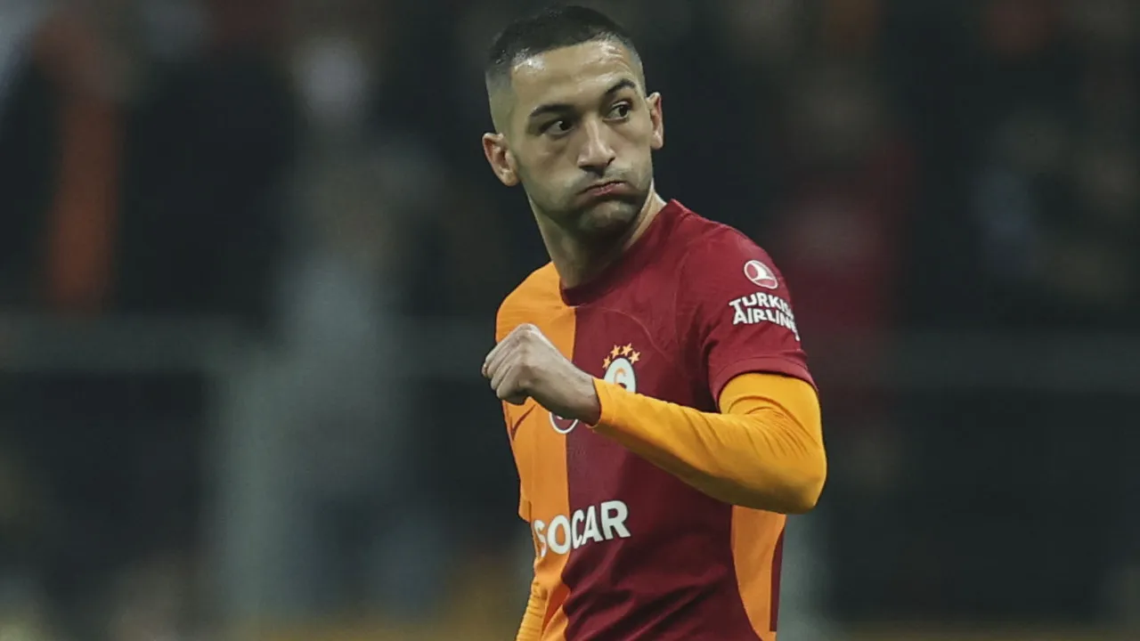 Galatasaray, Hakim Ziyech ile 1+1 yıllık sözleşme imzaladı