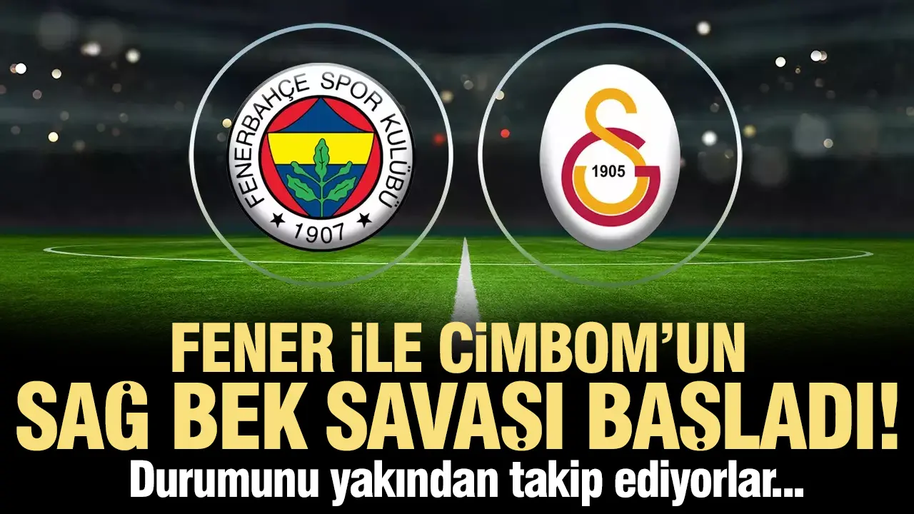 Fenerbahçe ile Galatasaray'ın sağ bek savaşı! Durumunu yakından takip ediyorlar