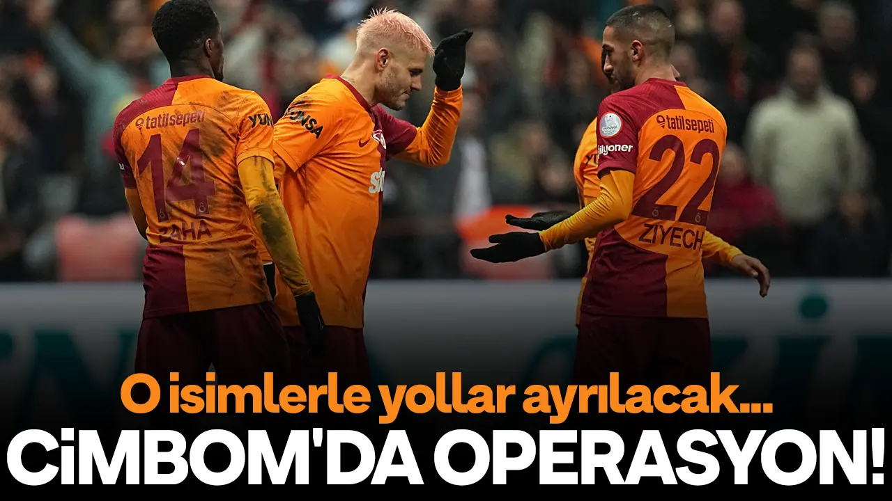 Galatasaray'da transfer harekatı başlıyor! 7 isimle yollar ayrılacak, 1 futbolcu belli değil