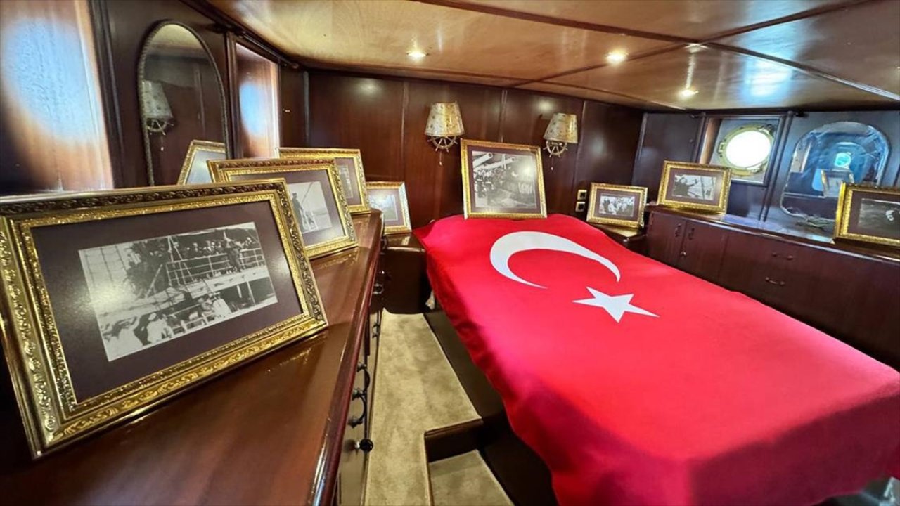 Atatürk'ün botu ziyarete açılıyor