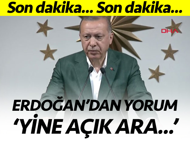 Erdoğan: Bir seçimden daha açık ara farkla galip çıktık