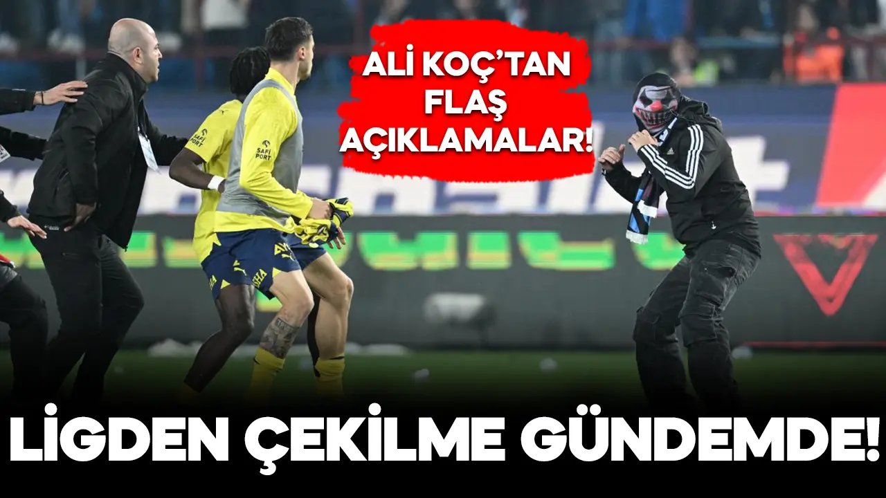 Fenerbahçe’den flaş "ligden çekilme" açıklaması!