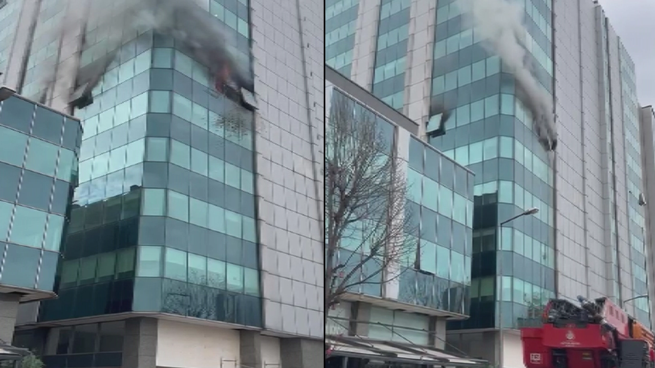 Zeytinburnu'nda iş merkezinde yangın: Ekipler sevk edildi