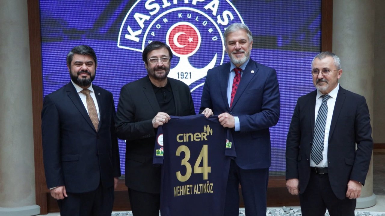 Mehmet Altınöz'den Kasımpaşa Spor Kulübü’ne ziyaret
