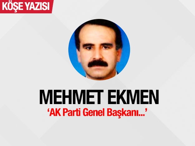 AK Parti Genel Başkanı...