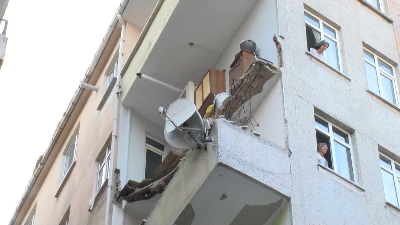 İstanbul'da panik anları: Bina sakinleri tahliye edildi