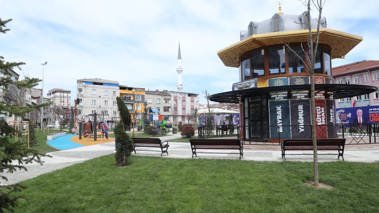 Sultangazi'de 50'nci Yıl Mahallesi'ne yeni park