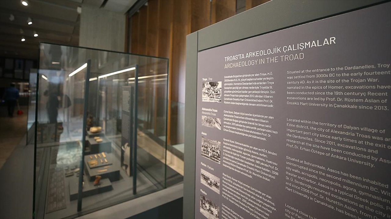 Troya Müzesi'ne rekor sayıda ziyaretçi bekleniyor