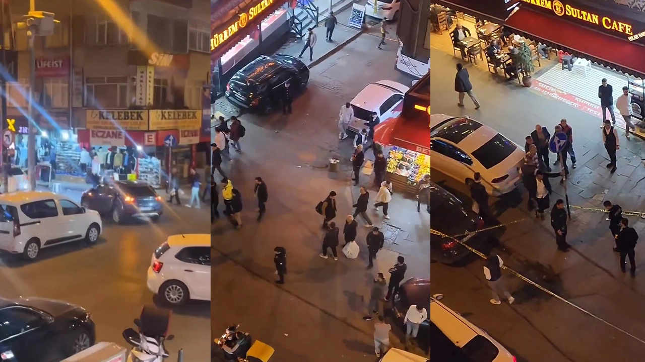 İstanbul'da sokak ortasında silahlı çatışma