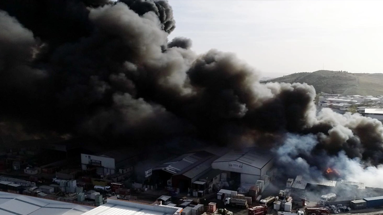 Ankara'da korkutan yangın: Dumanlar birçok noktadan görülüyor