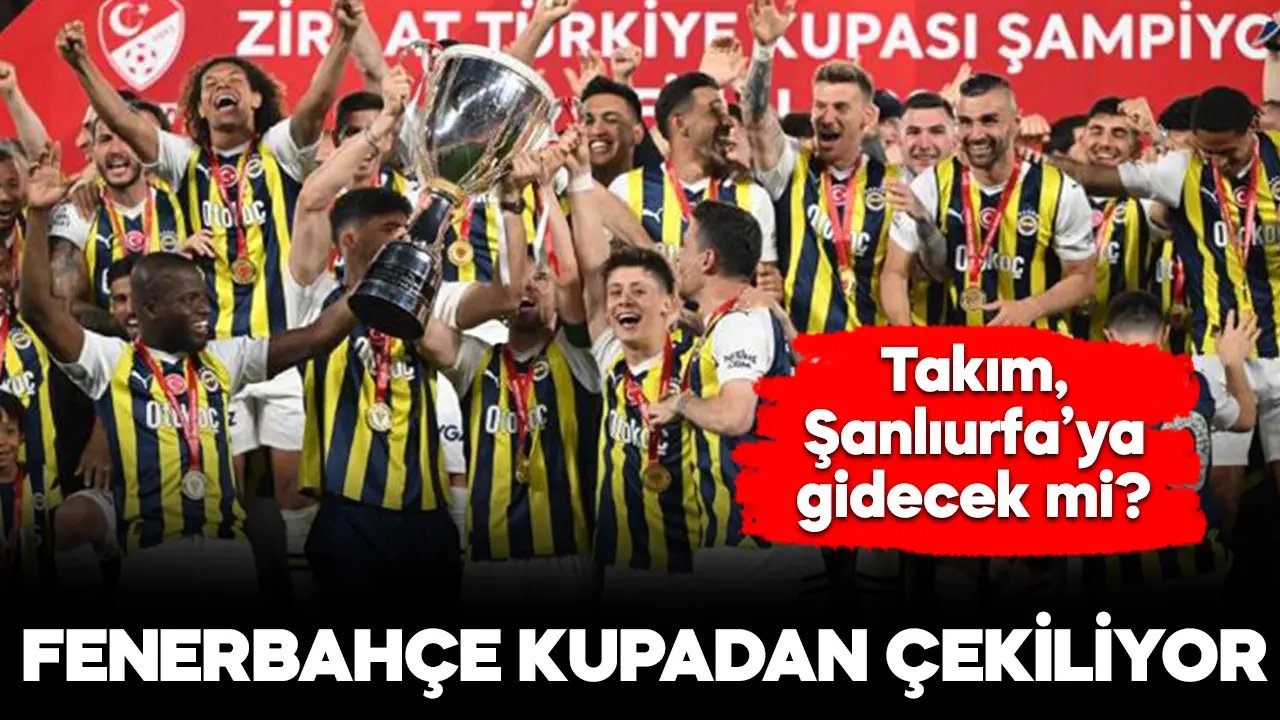 Fenerbahçe Türkiye Kupası'ndan çekiliyor!