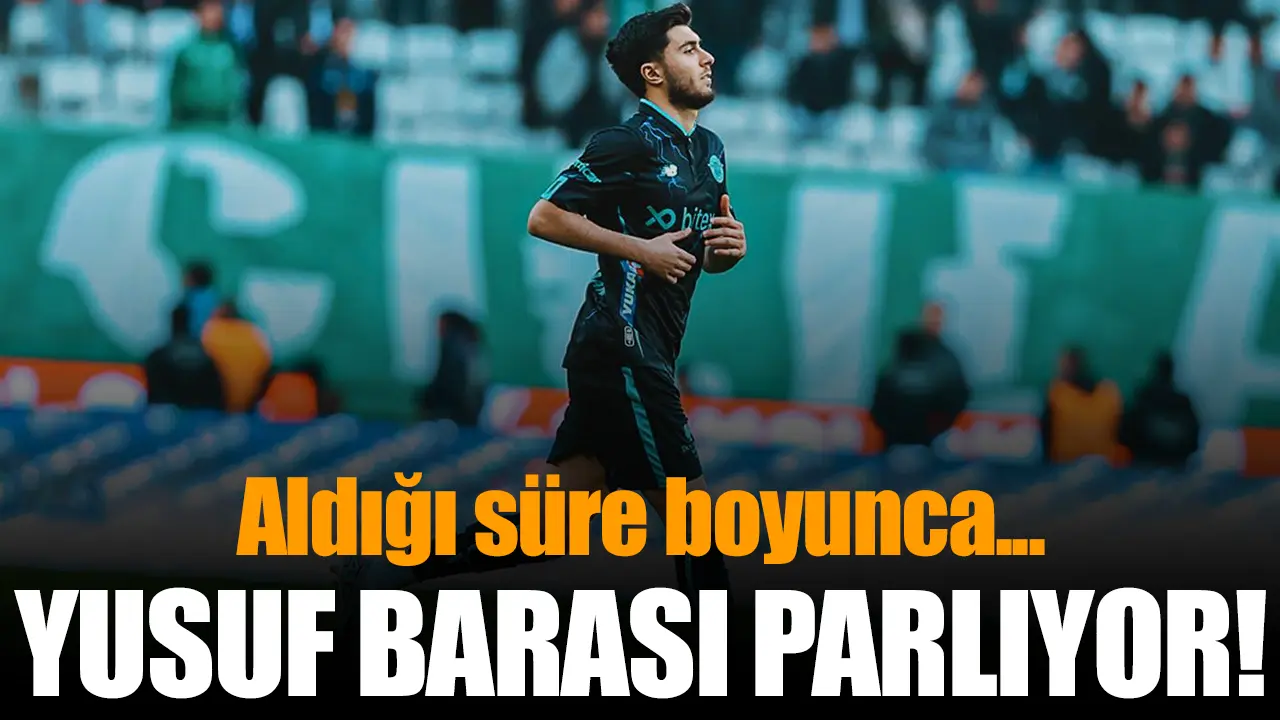 Yusuf Barası Adana Demirspor'da parlıyor