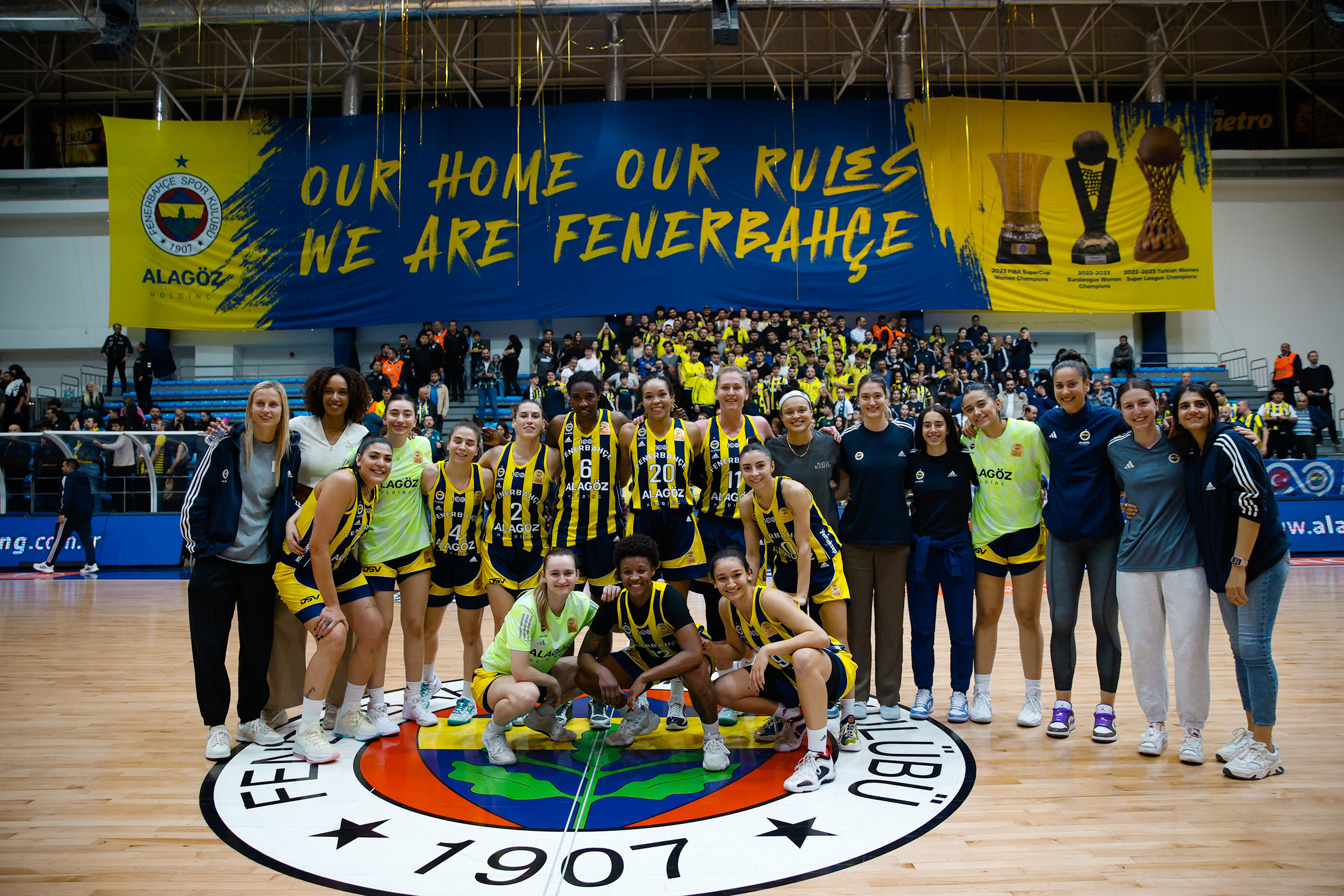 Fenerbahçe Alagöz Holding final serisi ilk maçında ÇBK Mersin'i ağırlıyor