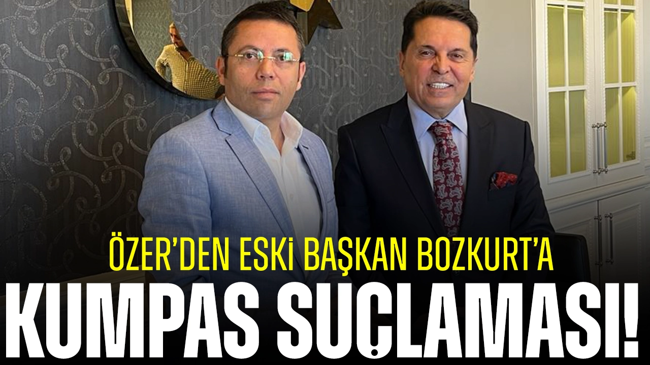 Esenyurt Belediye Başkanı Ahmet Özer'den eski başkan Kemal Deniz Bozkurt'a kumpas suçlaması