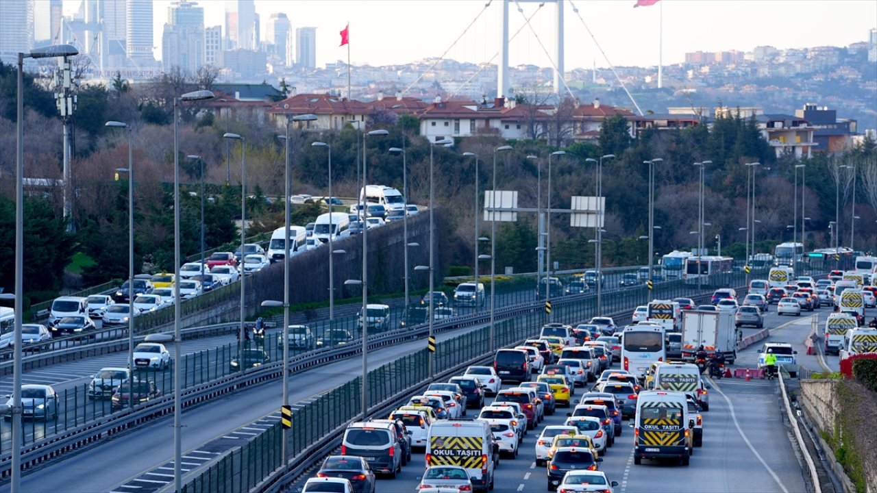 İstanbul'da bayram öncesi trafik yoğunluğu: Yüzde 78 olarak ölçüldü