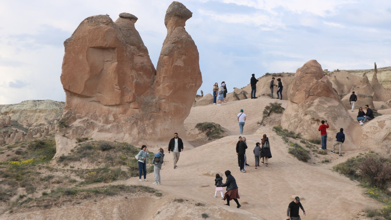 Kapadokya’da bayram tatili yoğunluğu: Yüzde 100 doluluğa ulaştı