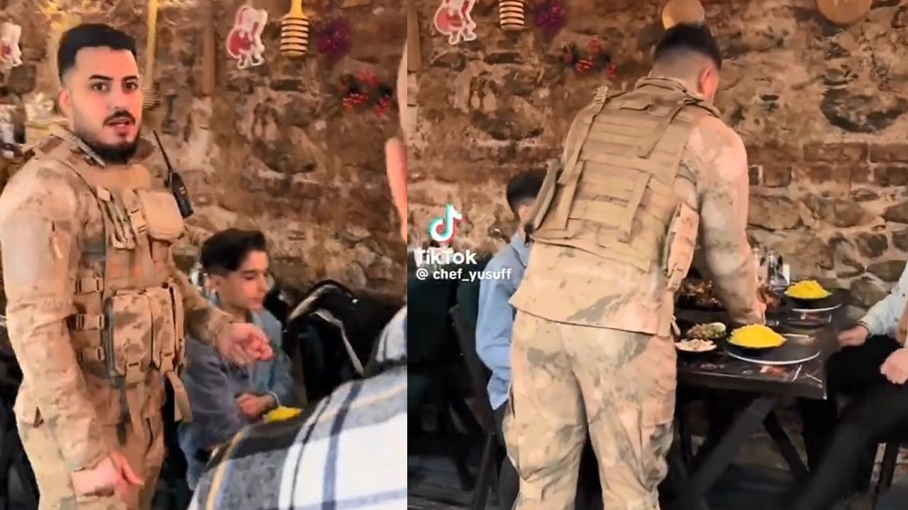 Garsona askeri üniforma giydiren restoranla ilgili İstanbul Valiliği'nden açıklama geldi