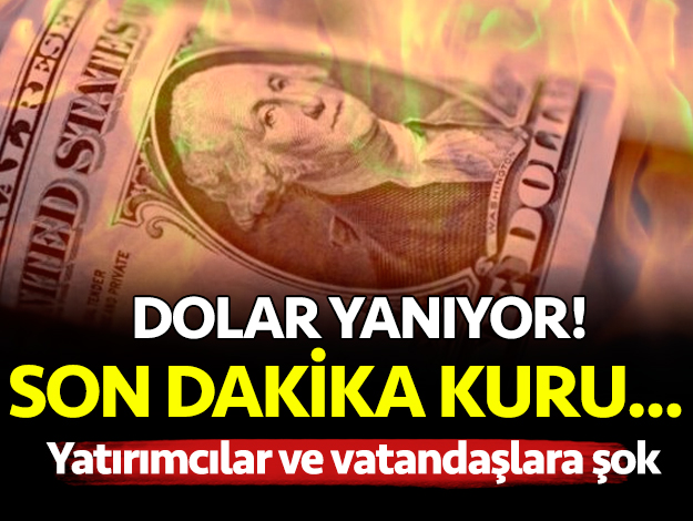 Son dakika dolar kuru 5.80 ekonomi haberleri