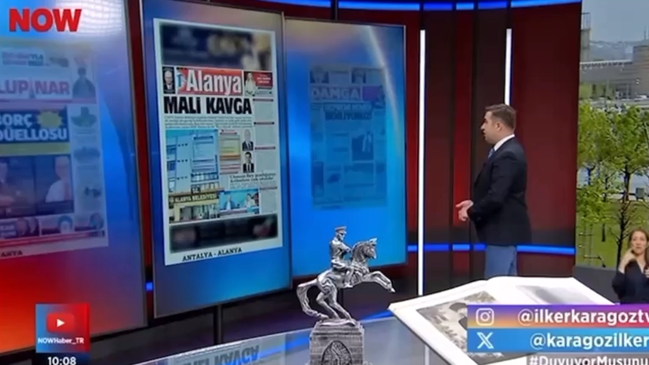 Damga Gazetesi'nin deprem manşeti Çalar Saat'te