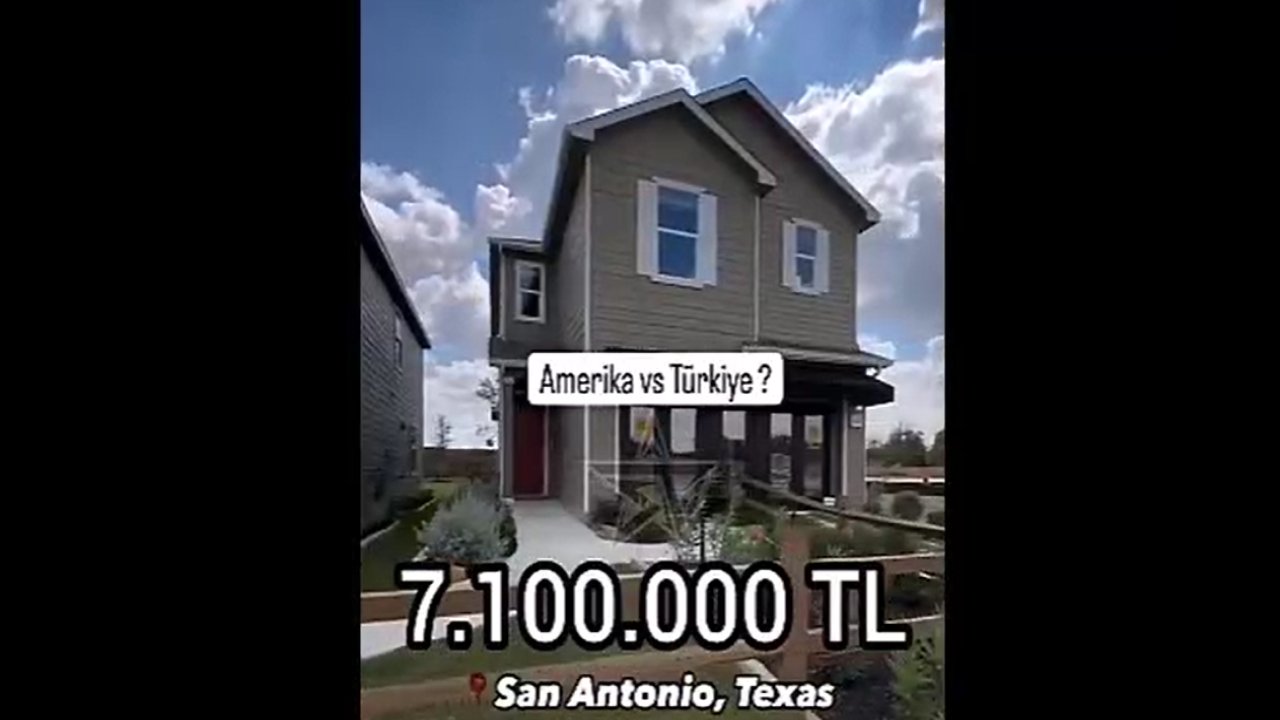 Teksas ile Şişli’deki evlerin karşılaştırması olay yarattı!