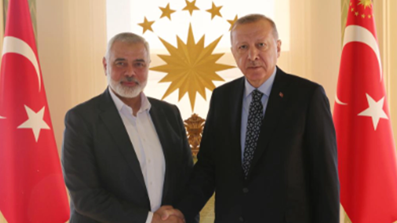 Cumhurbaşkanı Erdoğan ile Haniye görüşmesi başladı