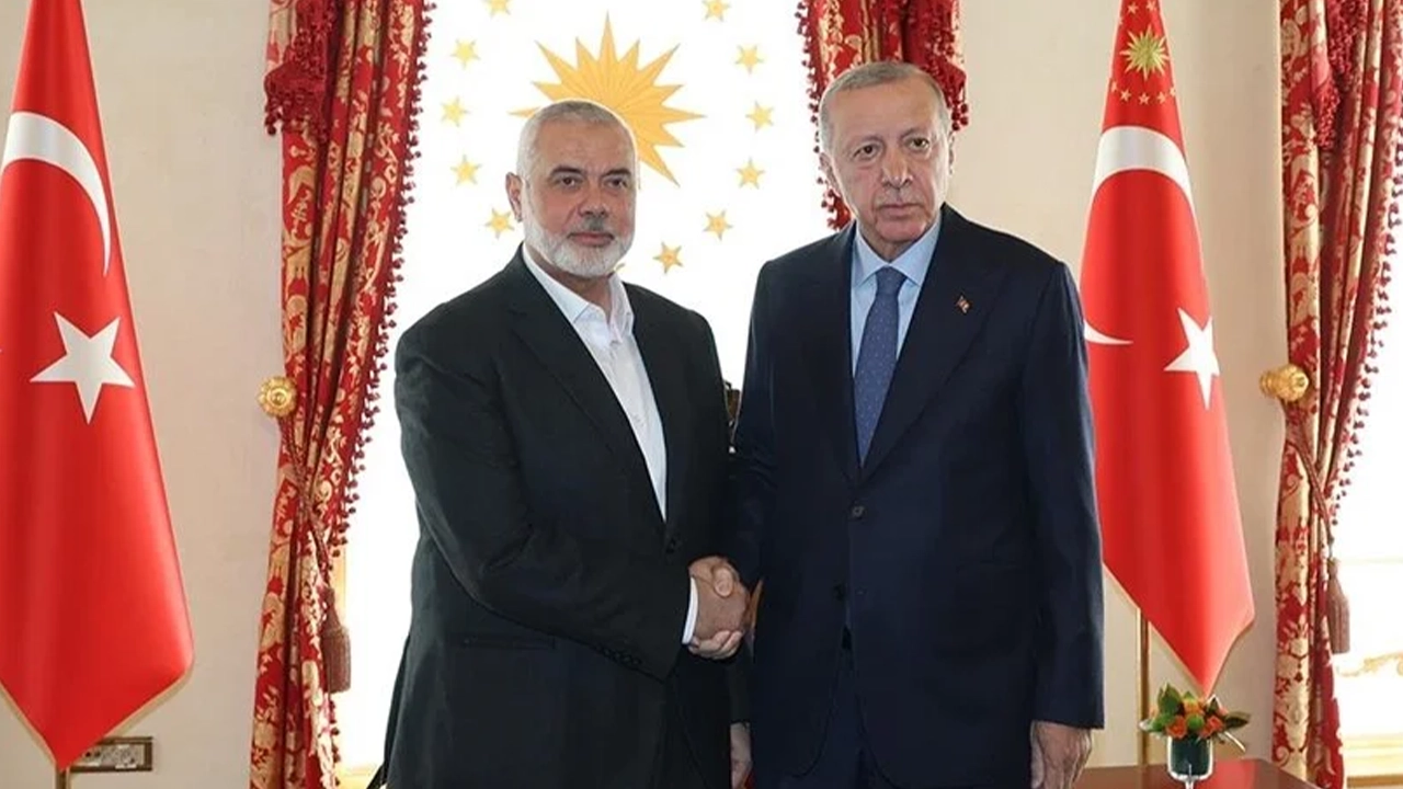 Cumhurbaşkanı Erdoğan, Hamas lideri Haniye ile görüştü