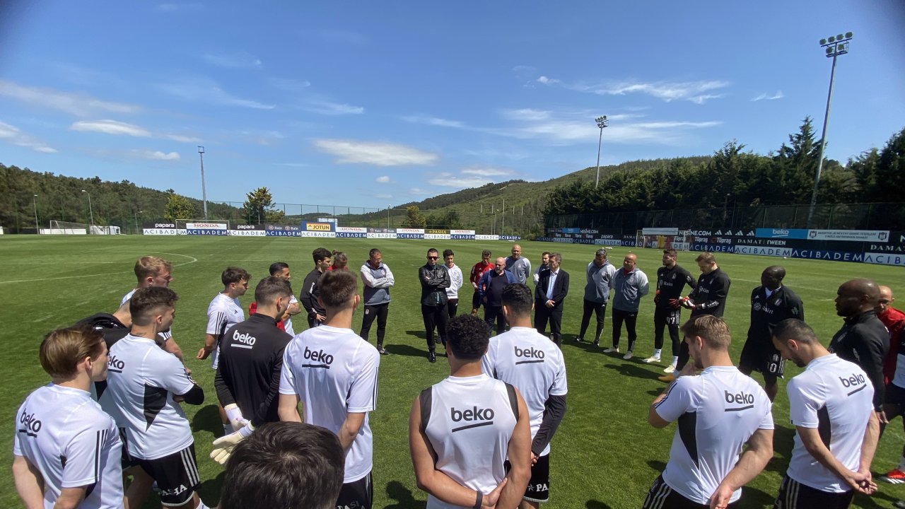 Beşiktaşlı yöneticilerden kupa maçı öncesi moral ziyareti