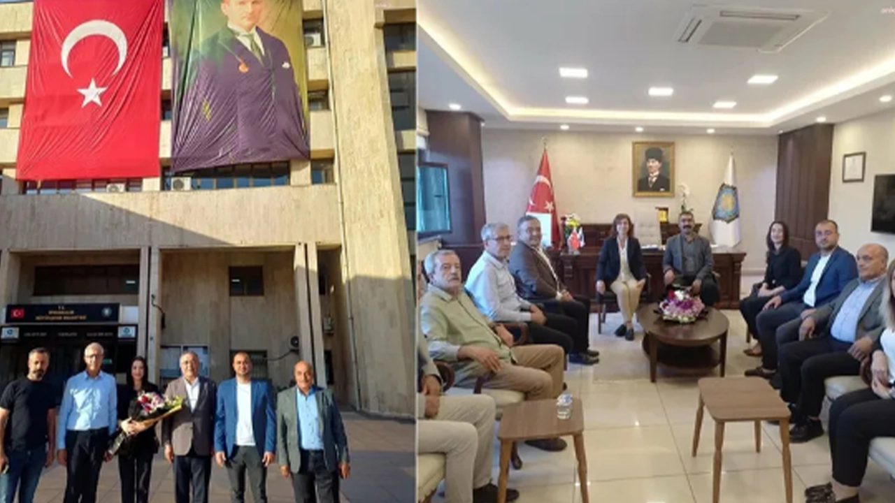 'Türk bayrağı' tartışmasının gölgesinde: CHP'li Tanrıkulu'ndan Diyarbakır Belediyesi'ne ziyaret