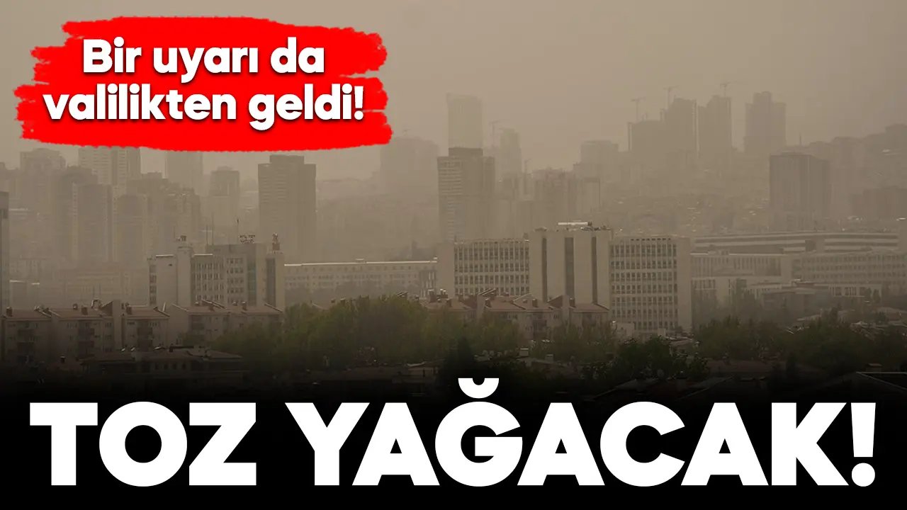 İstanbul Valiliği’nden “toz taşınımı” açıklaması!