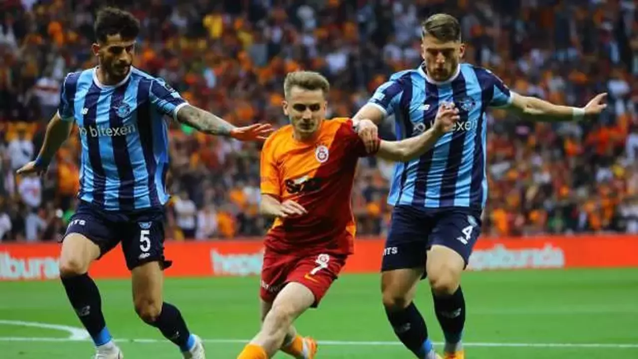 Galatasaray Adana'da 3 puan istiyor! Adana Demirspor Galatasaray maçı saat kaçta ve hangi kanalda?