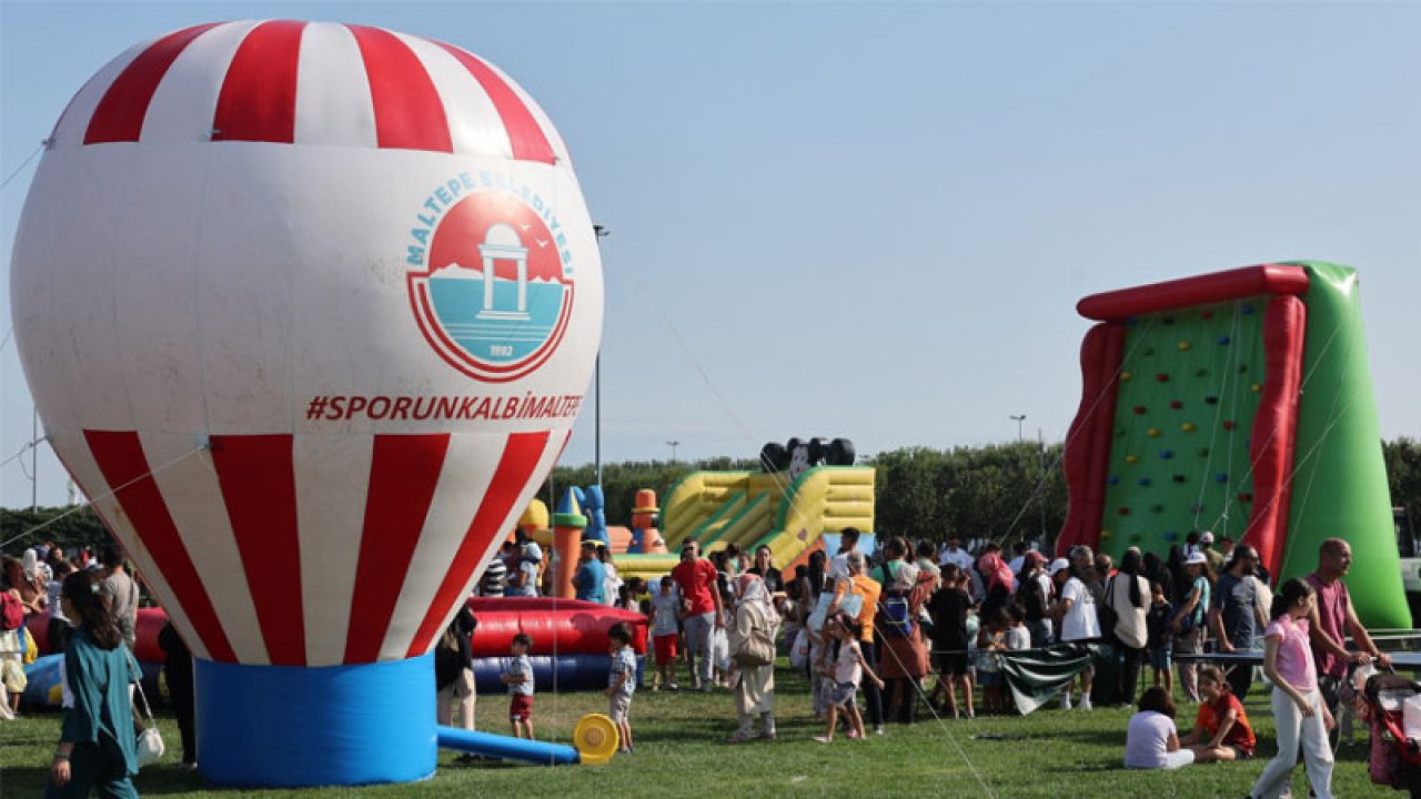 Maltepe Belediyesi bu hafta sonu "Spor Karnavalı" ile çocuklara doyasıya eğlendirecek