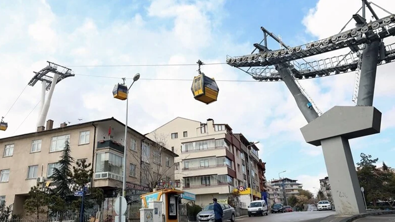 Ankara'da teleferik 'süresiz' olarak kapatıldı