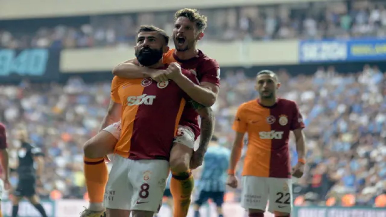 Galatasaray rakibi Adana Demirspor'u 3-0 yendi