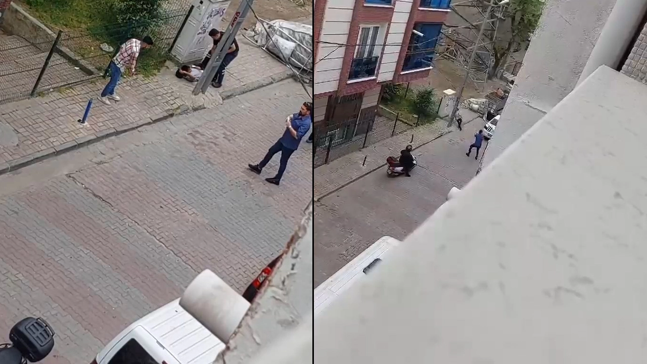 İstanbul'da bıçaklı saldırgana polis müdahalesi: Bacağından vurularak yakalandı