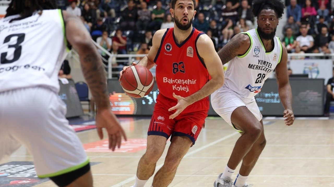 Merkezefendi Belediyesi Basket rakibi Bahçeşehir Koleji'ni 86-75 yendi