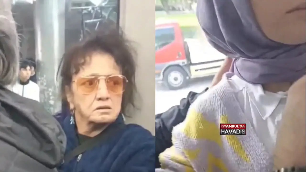 Otobüste "yabancı krizi! Yaşlı kadın İETT'de oturamaz diyerek ırkçılık tartışması çıkardı