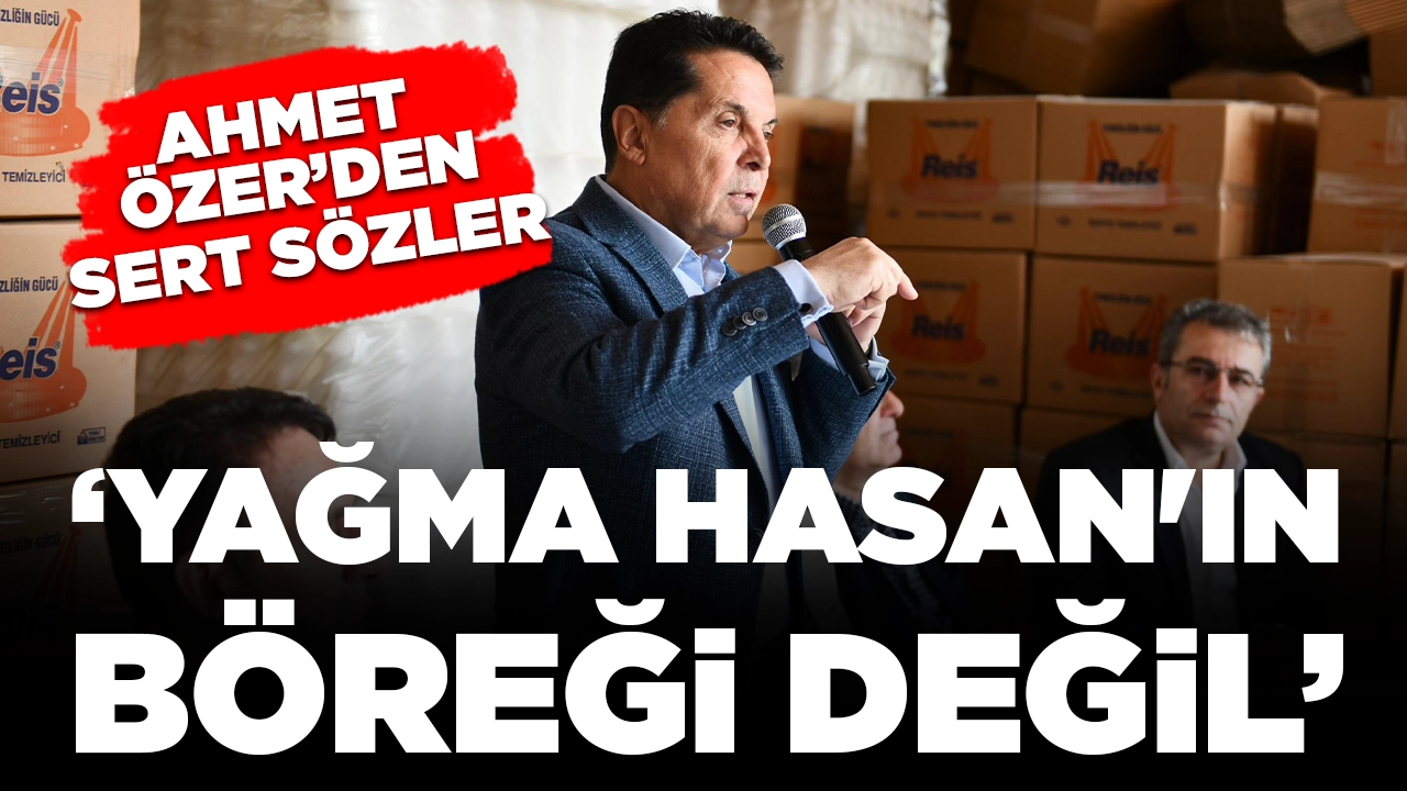Esenyurt Belediye Başkanı Özer'den çok sert sözler: 'Yağma Hasan'ın böreği değil'