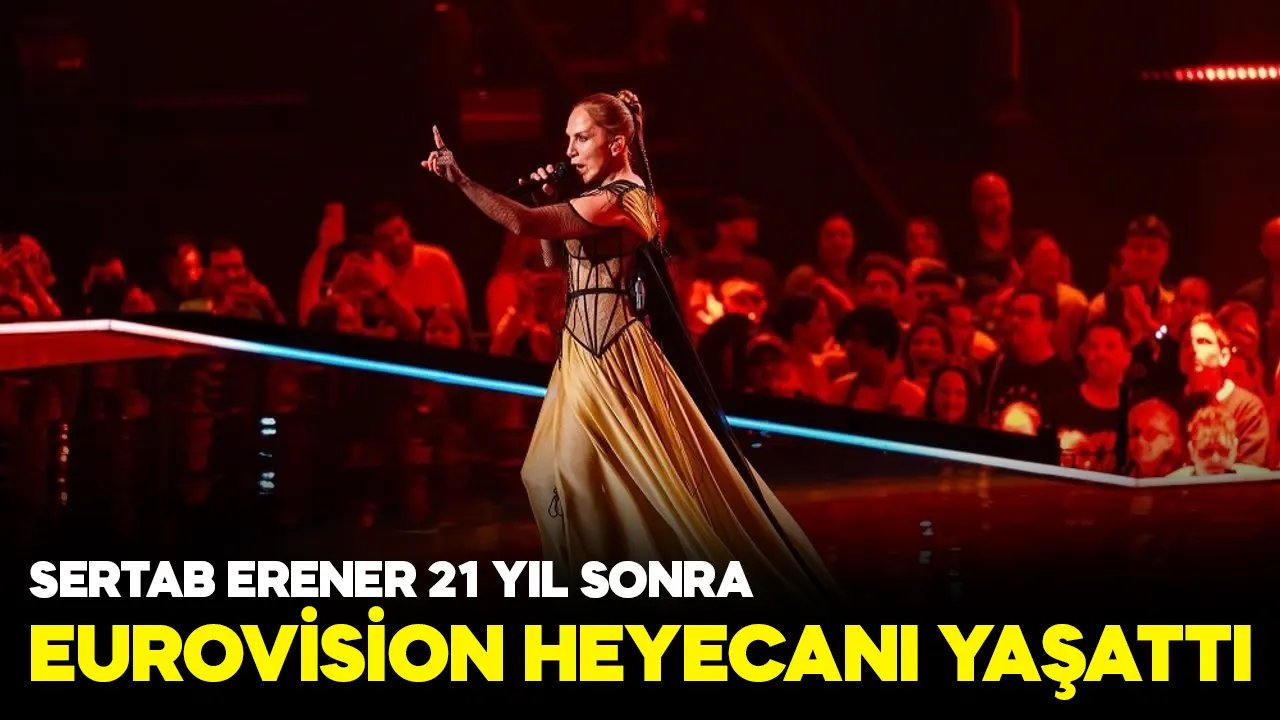 Sertab Erener 21 yıl sonra yeniden Eurovision sahnesinde Everyway That I Can ile sahne aldı!