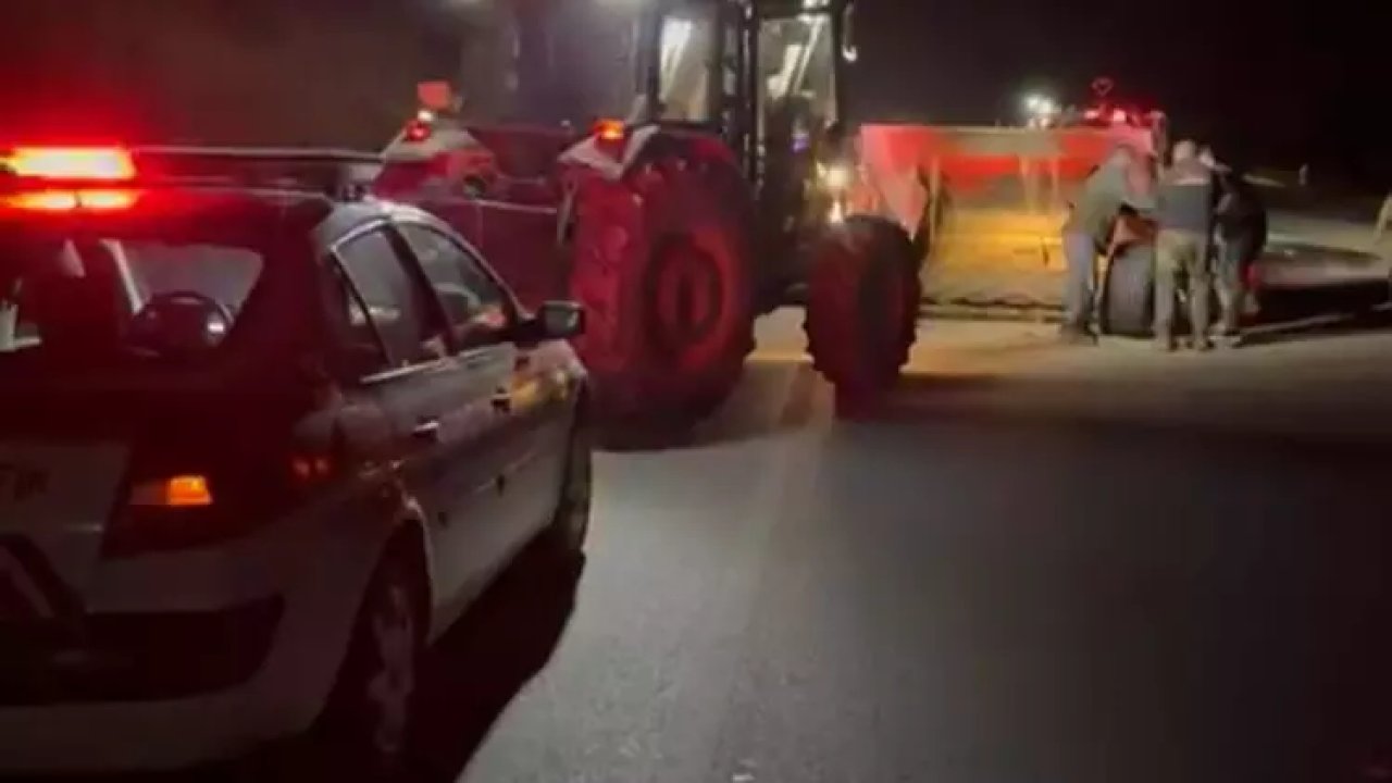 Minibüsle traktör çarpıştı: 7 yaralı