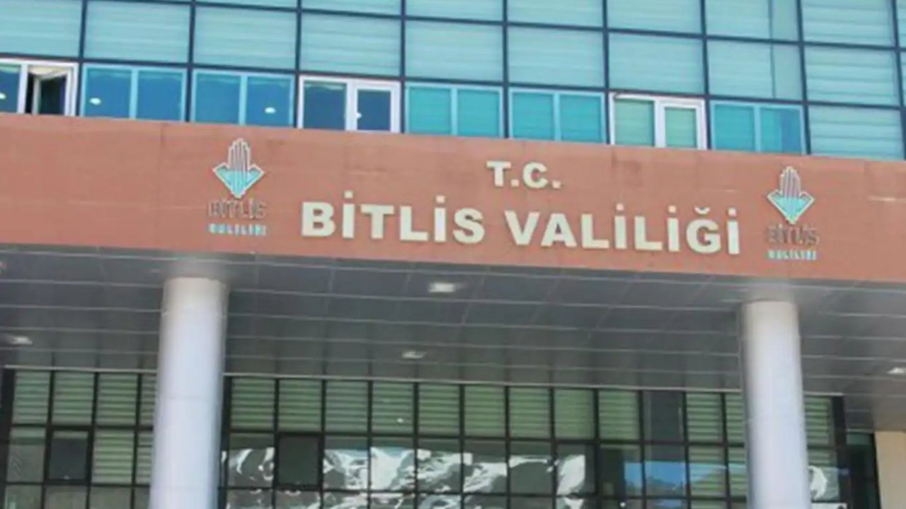 Mardin'den sonra Bitlis'e de eylem yasağı getirildi!