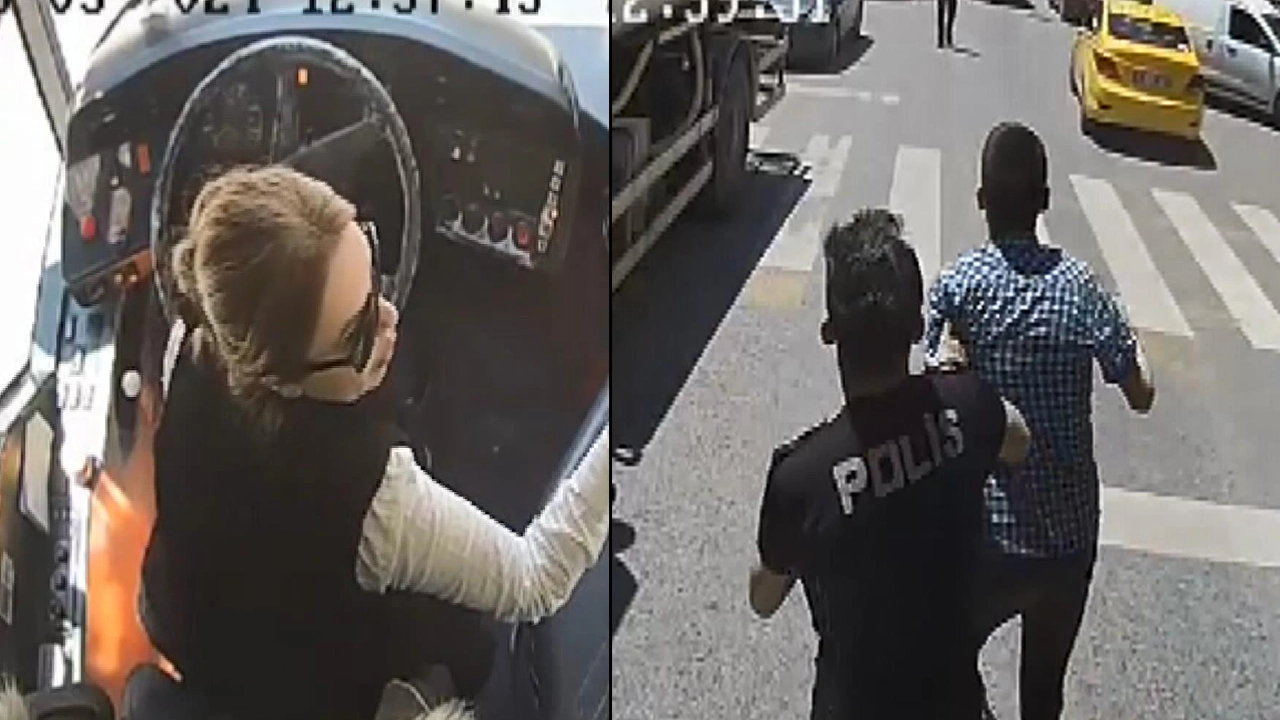 İETT kadın şoföre saldırı girişimi: Yeni görüntüler ortaya çıktı